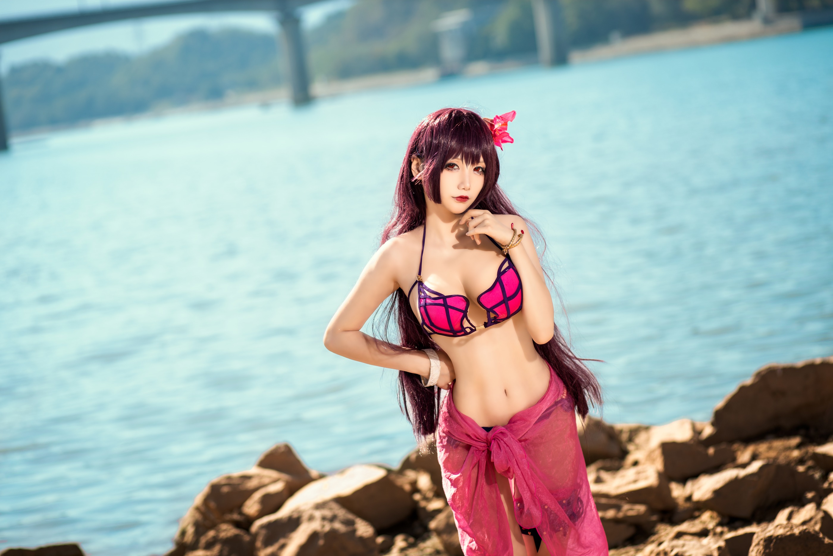 图片[1]-仙九Airi – NO.008 斯卡哈水着[15P]-XikXak